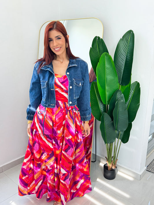 “Tania” Denim Jacket