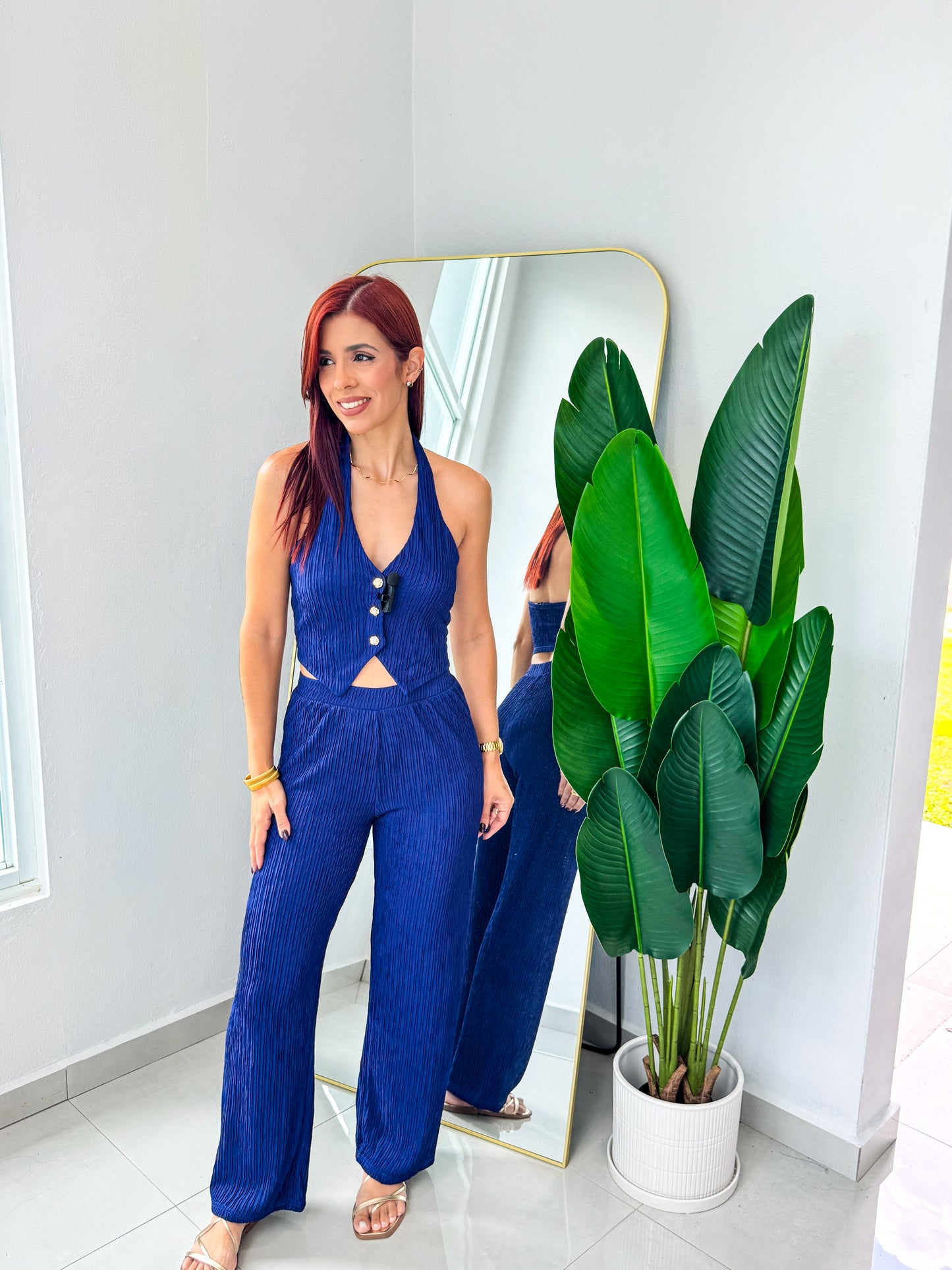 “Ana” Navy Set