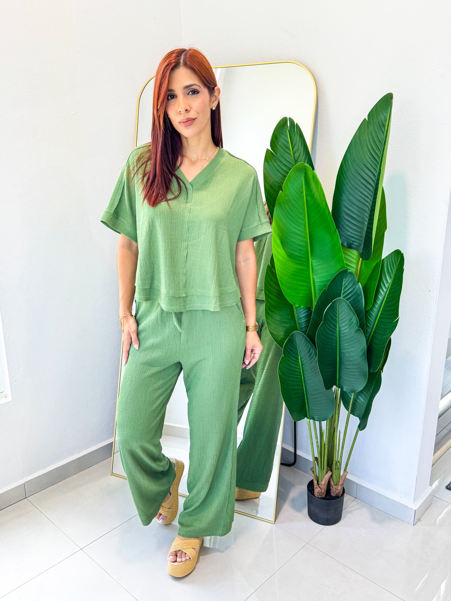 “Sarah” Green Set