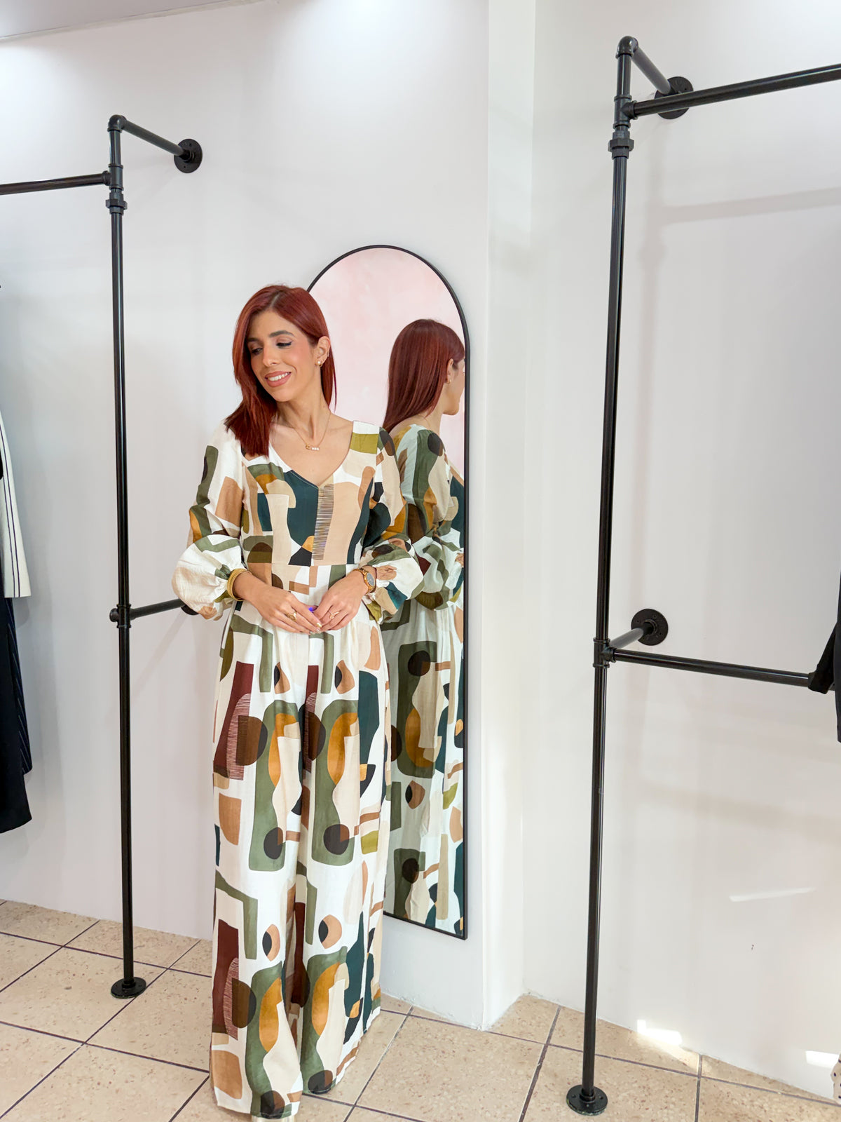 “Daniela” Printed Jumpsuit