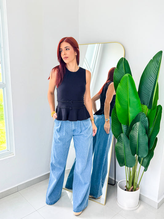 “Carolina” Light Denim Jean