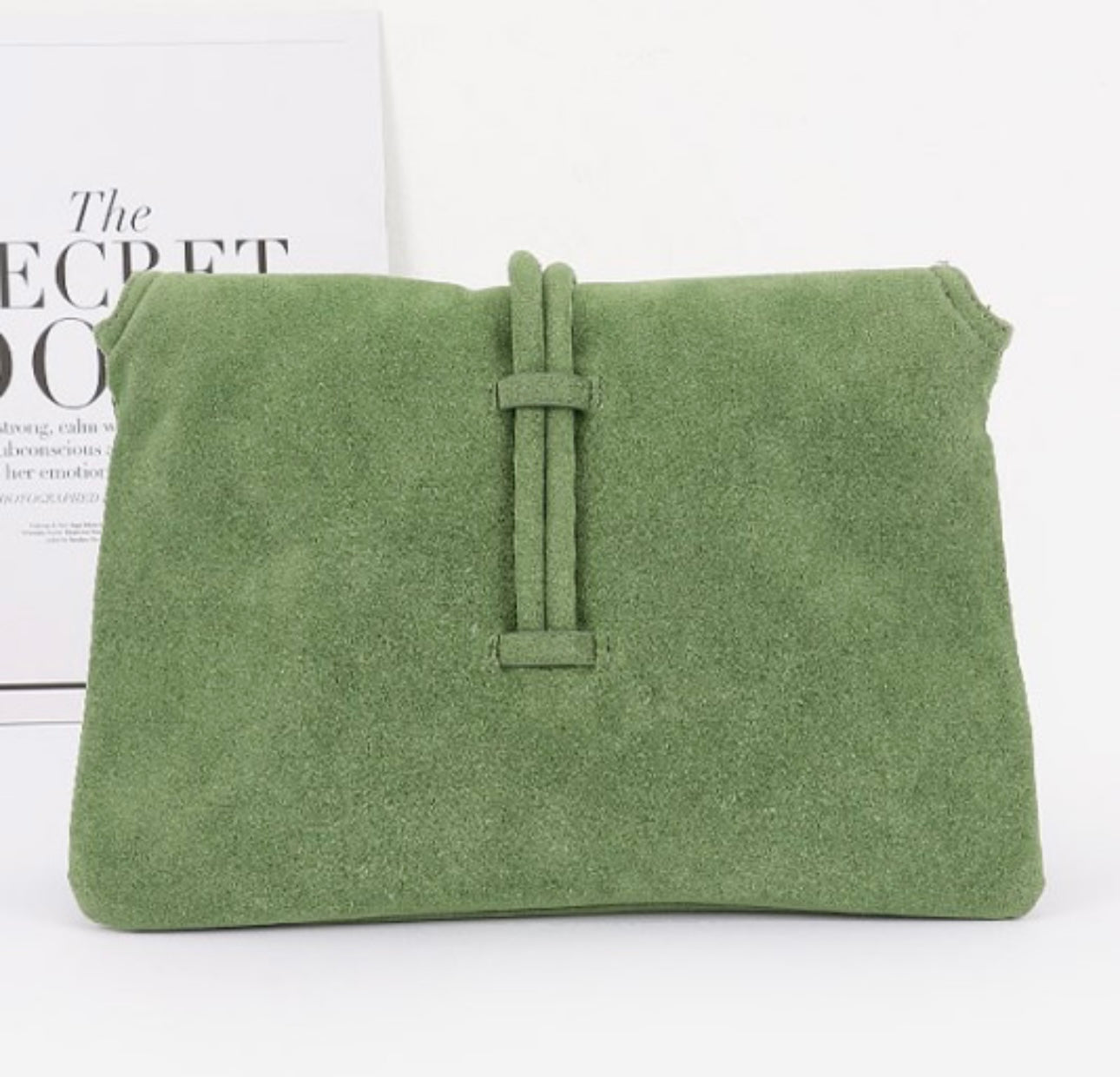 Suede Bags (Black, Green & Brown)