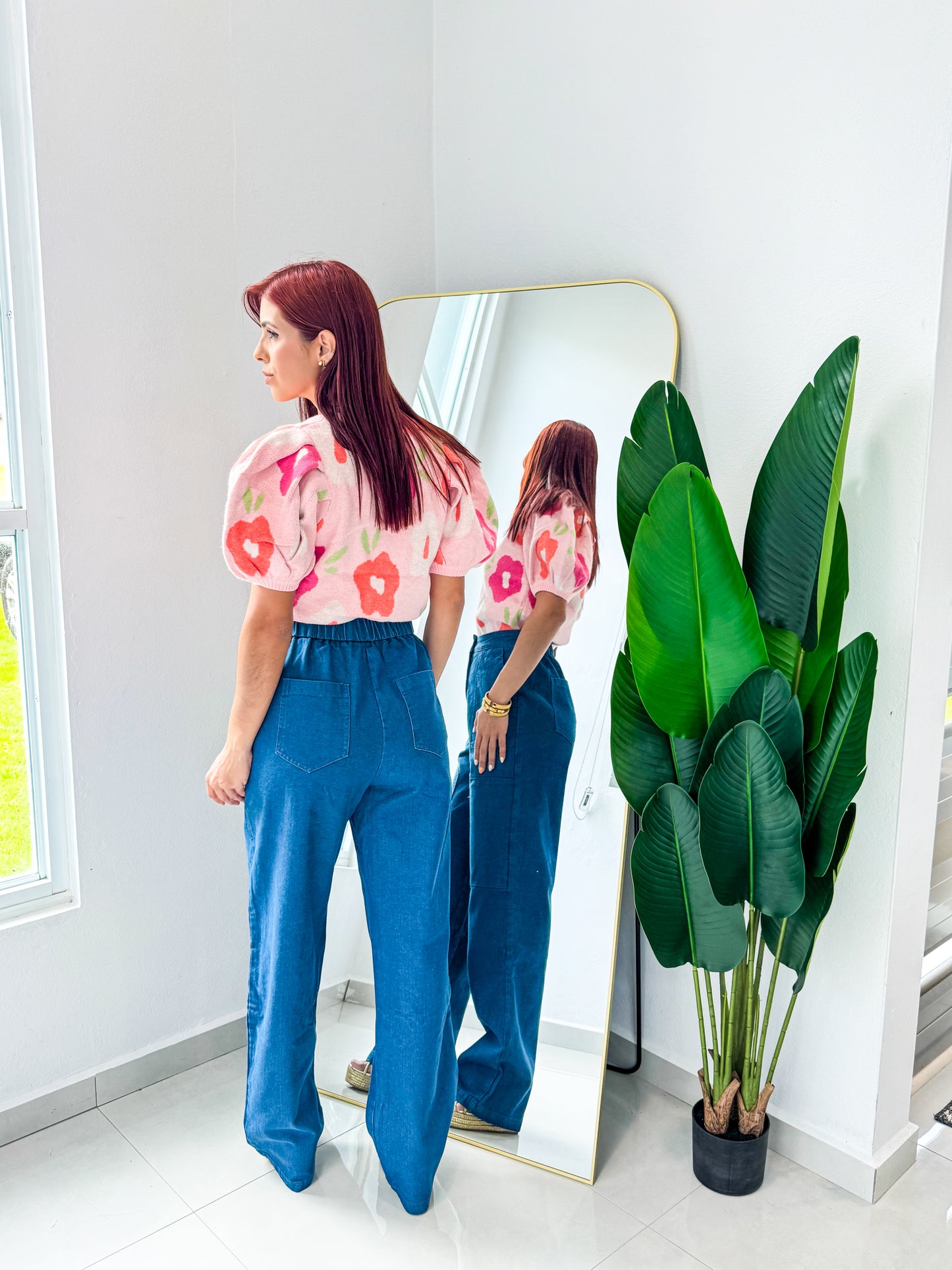 “Kenya” Blue Denim PANT