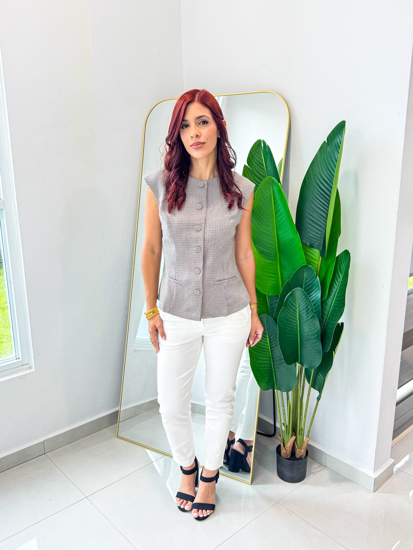 “Chloe” Zara White Pant