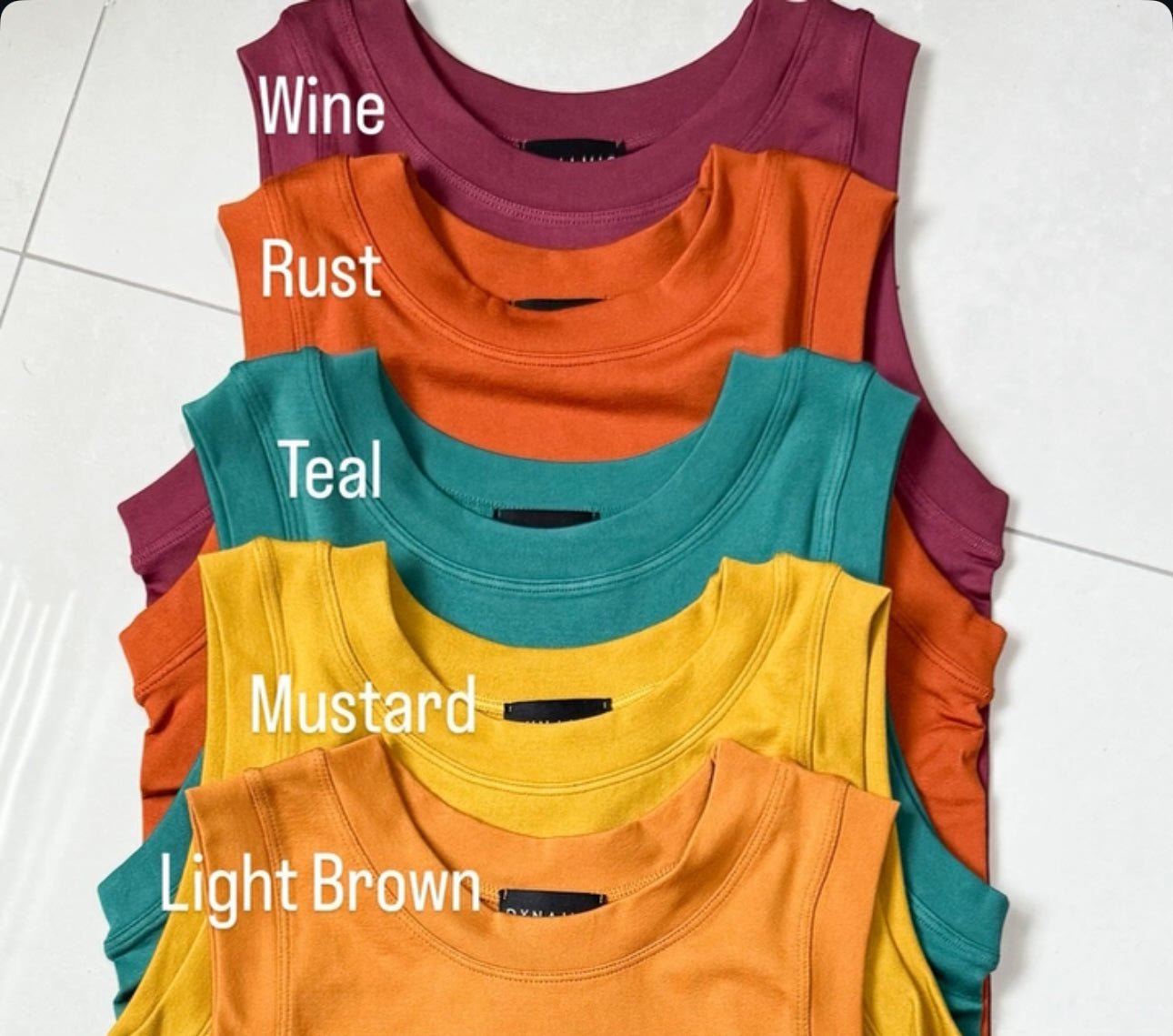 Fall Basics (Wine, Rust, Teal, Mustard & Light Brown)