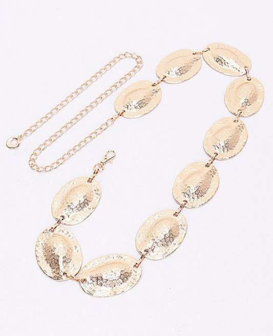 Gold Adjustable Belt