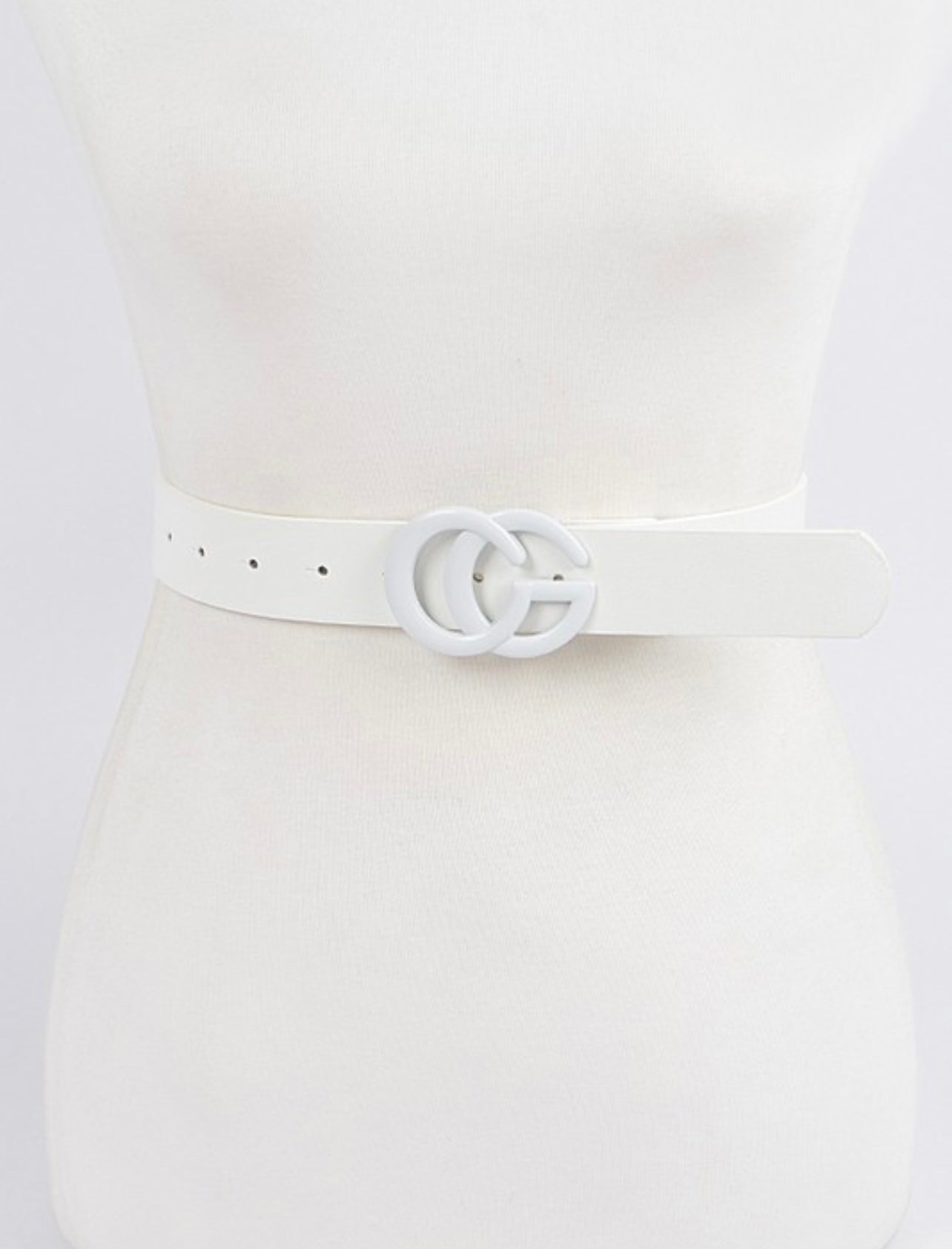 "GG" Lilac, White & Black Belts