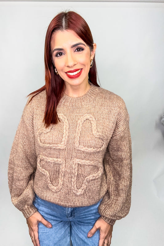 “Karen” Mocha Sweater