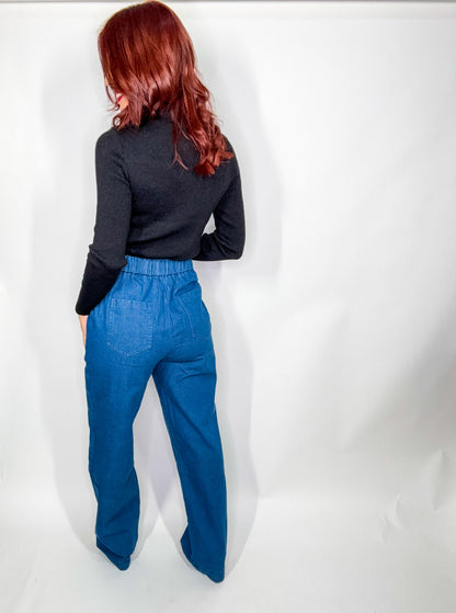 “Maritza” Straight High Rise Jean