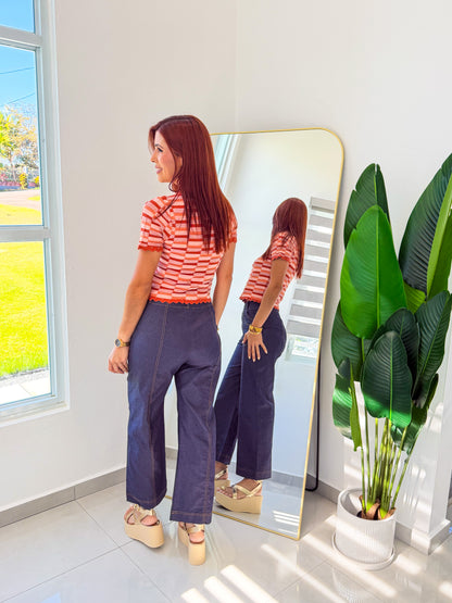 “Julissa” Ankle Denim Pant
