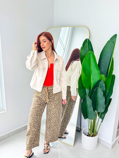 “Briana” Cream Jacket