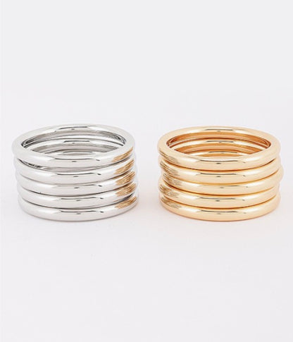Round Bangle Stack