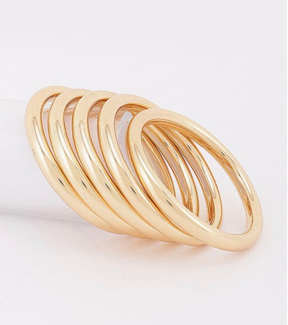 Round Bangle Stack