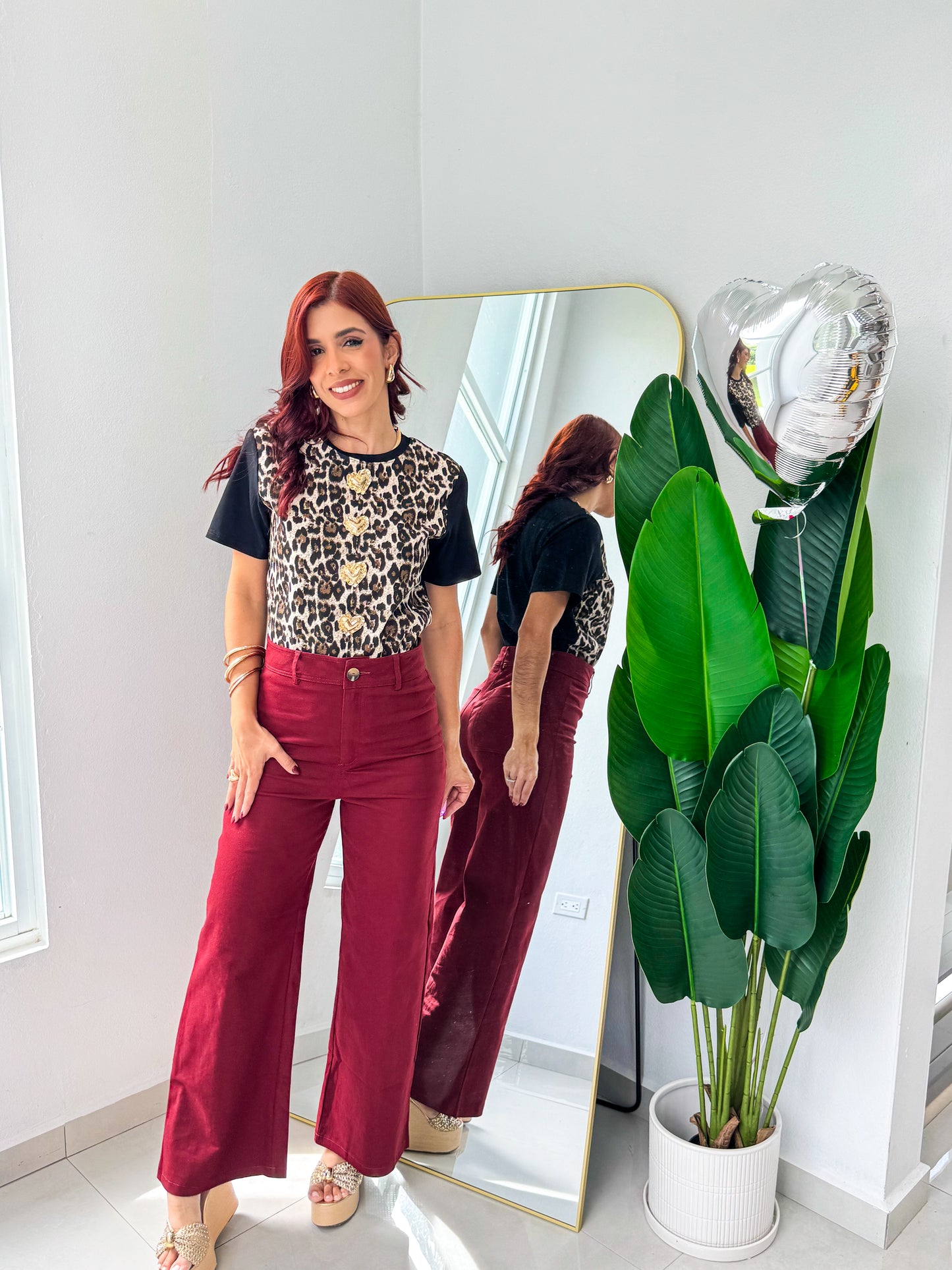 PRE ORDEN “Mara” Wine Pant (leer descripción)