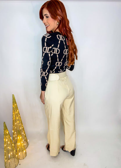 "Diane" Ivory Pant