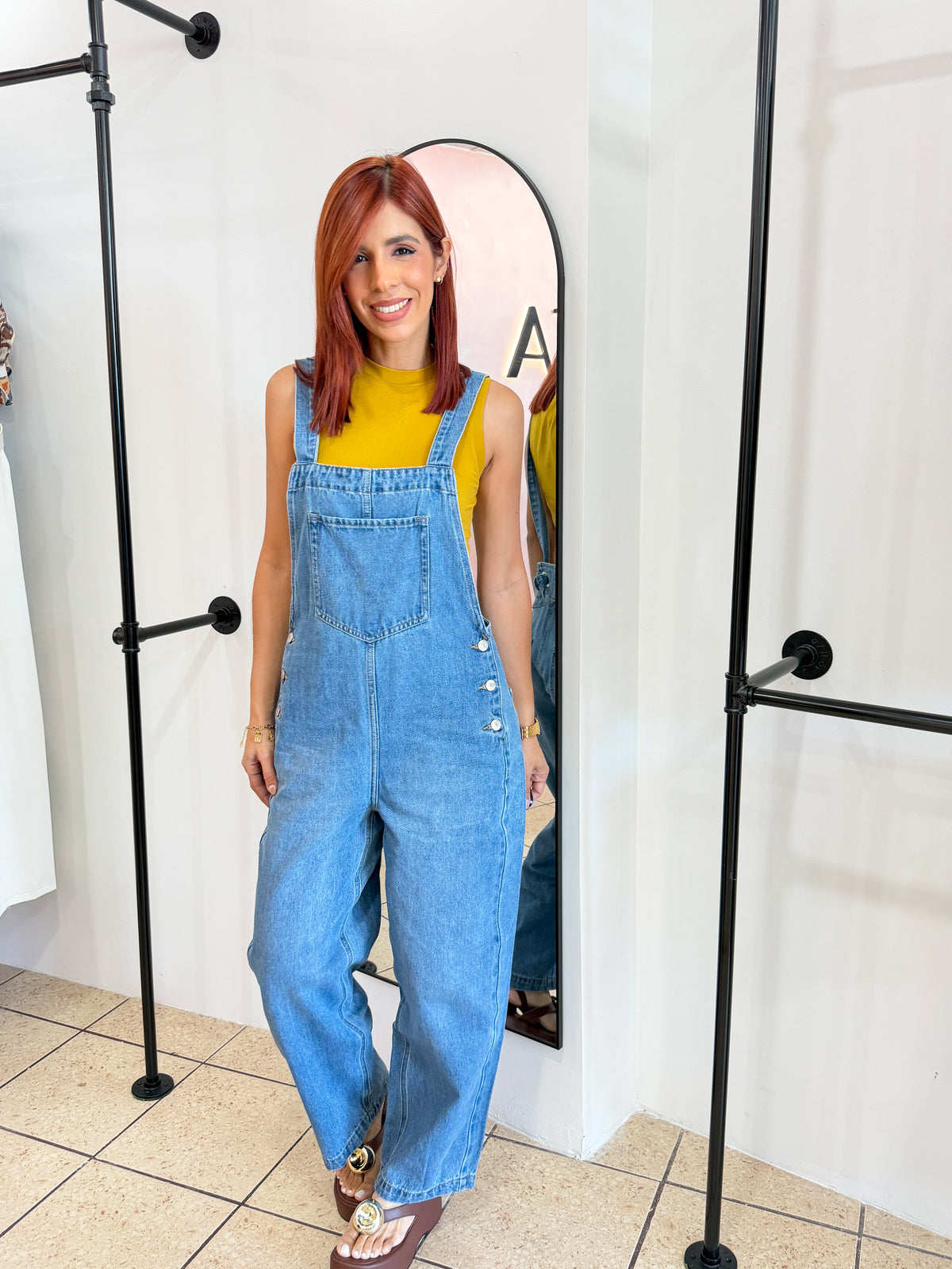 “Limary” Denim Overall