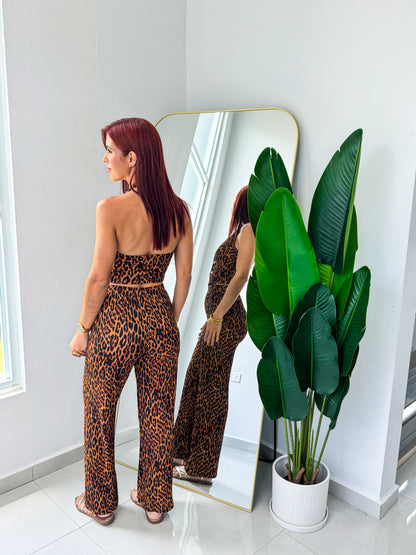 “Ana” Animal Print Set