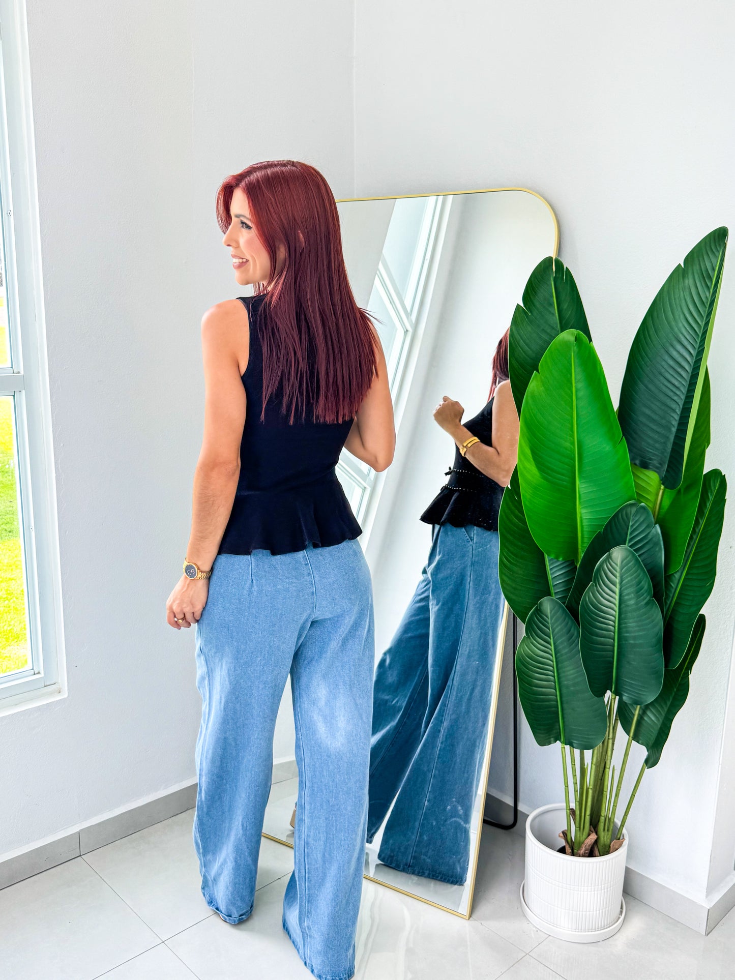 “Carolina” Light Denim Jean