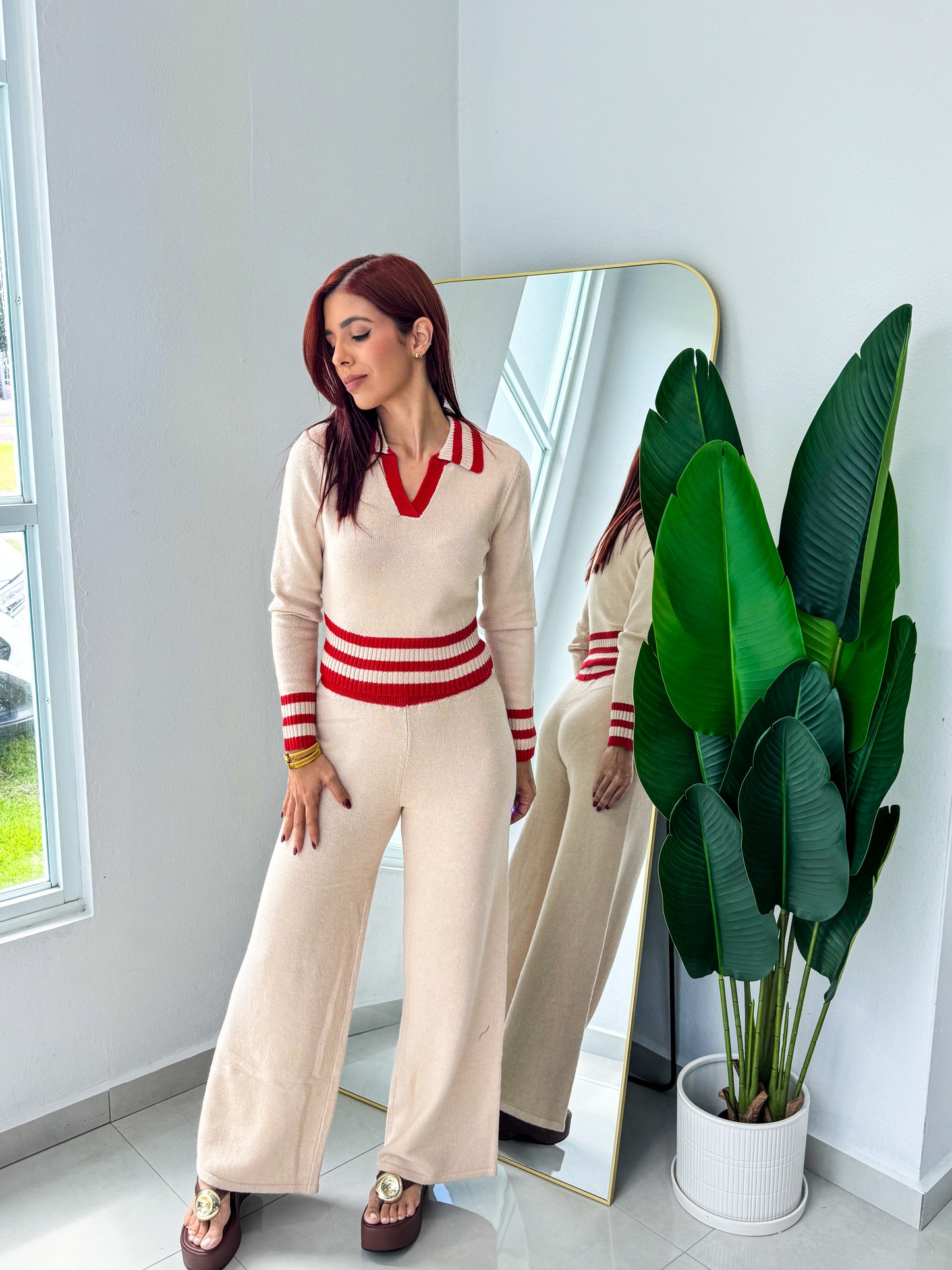 “Railey” Beige Travel Set