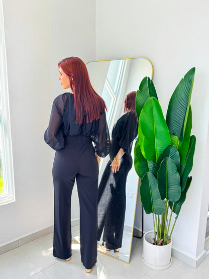 “Amanda” Black Jumpsuit
