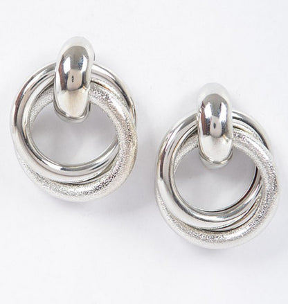 Gold & Silver Earrings