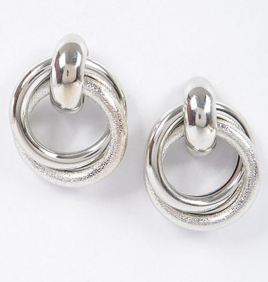 Gold & Silver Earrings