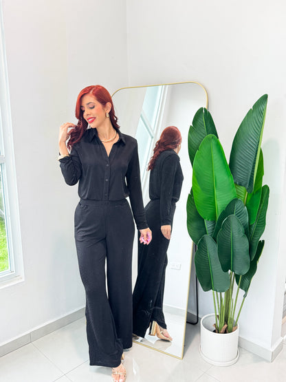 “Desiree” Black Sparkle Set (Holiday)