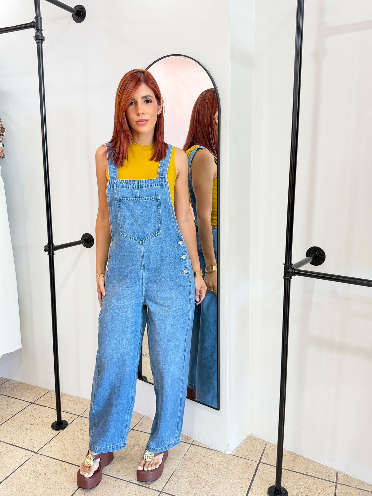 “Limary” Denim Overall
