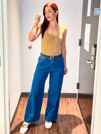 “Maileen” Indigo JEAN