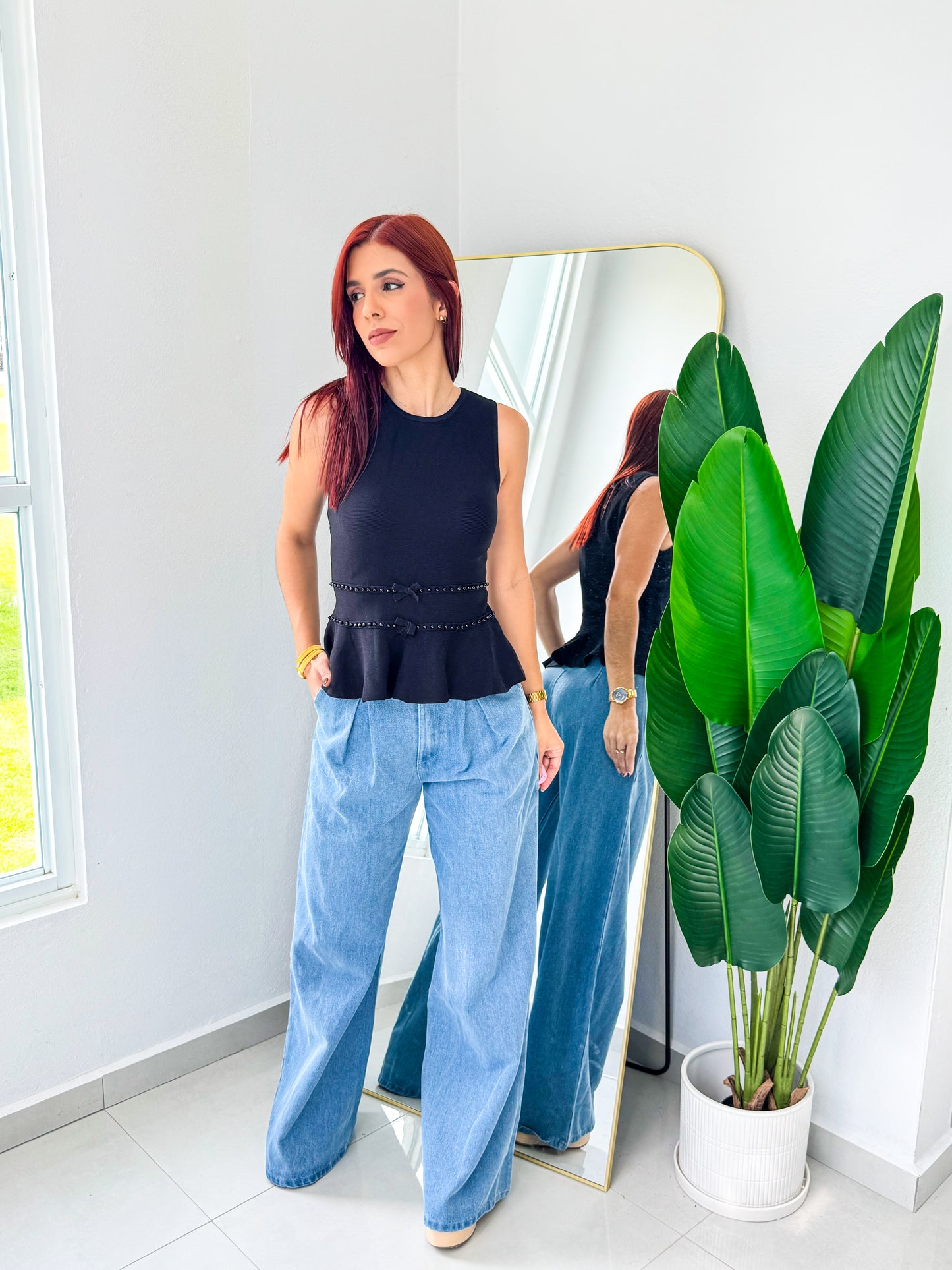 “Carolina” Light Denim Jean