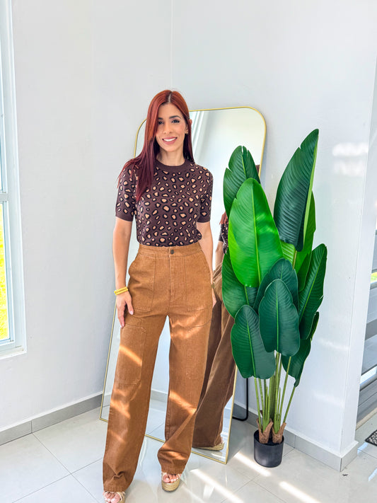 “Kenya” Camel PANT