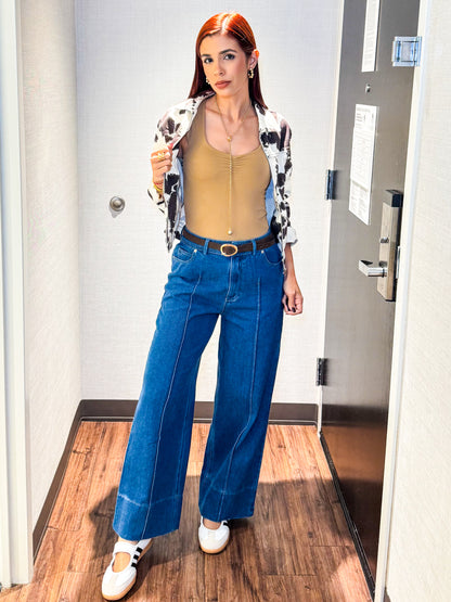 “Maileen” Indigo JEAN