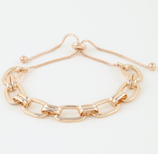 Chain Gold & Silver Bracelet