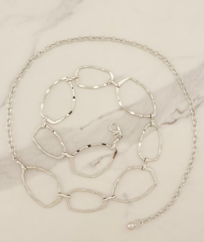 Gold & Silver Adjustable Belt