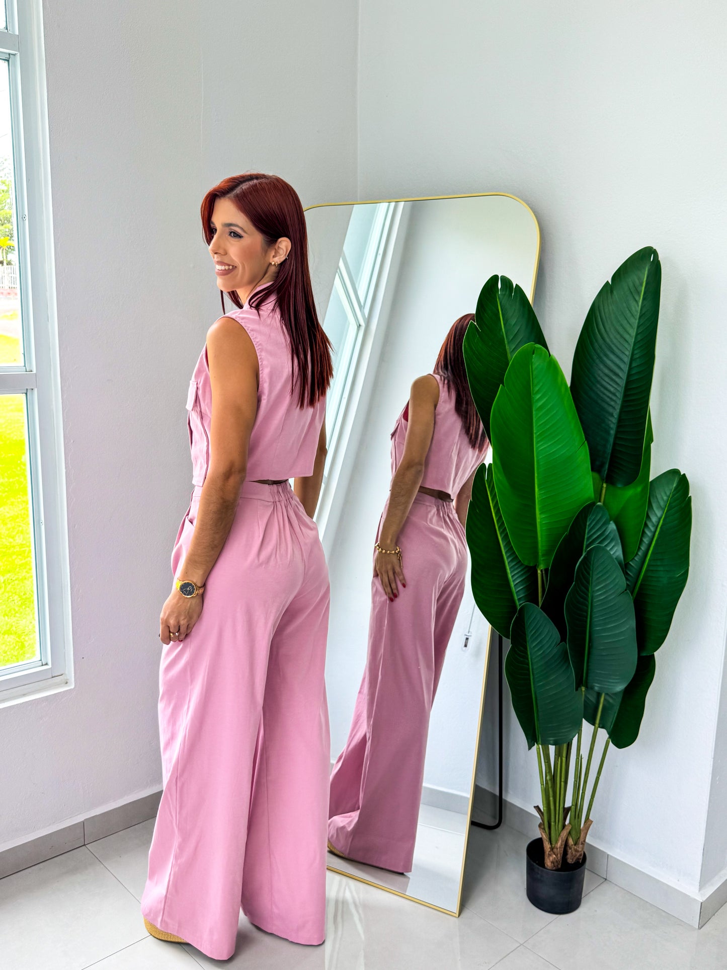 “Karen” Mauve Set