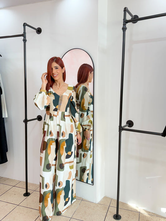 “Daniela” Printed Jumpsuit