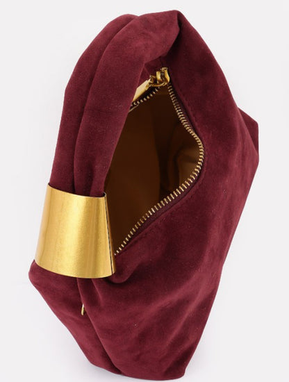 Suede Bags (Wine, Black & Camel)