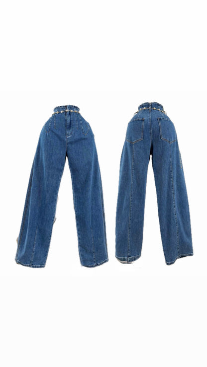 “Maria” High Waisted Barrel