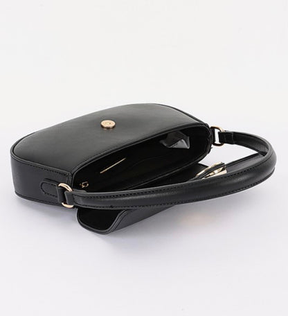 Flap Bag (beige, black & ivory)