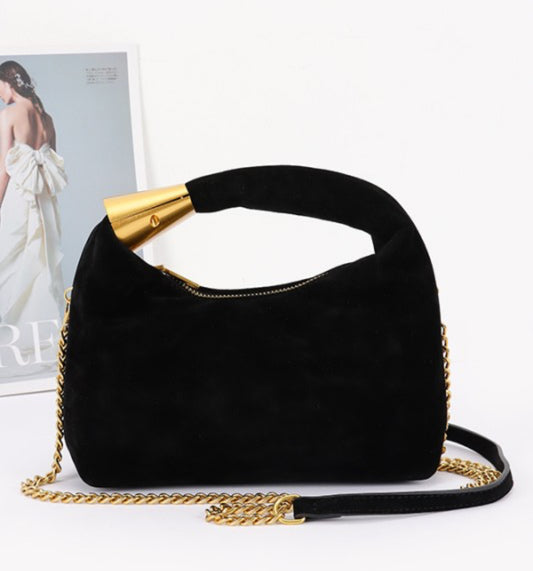 Suede Bags (Wine, Black & Camel)