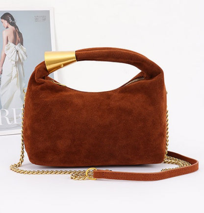 Suede Bags (Wine, Black & Camel)