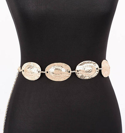 Gold Adjustable Belt