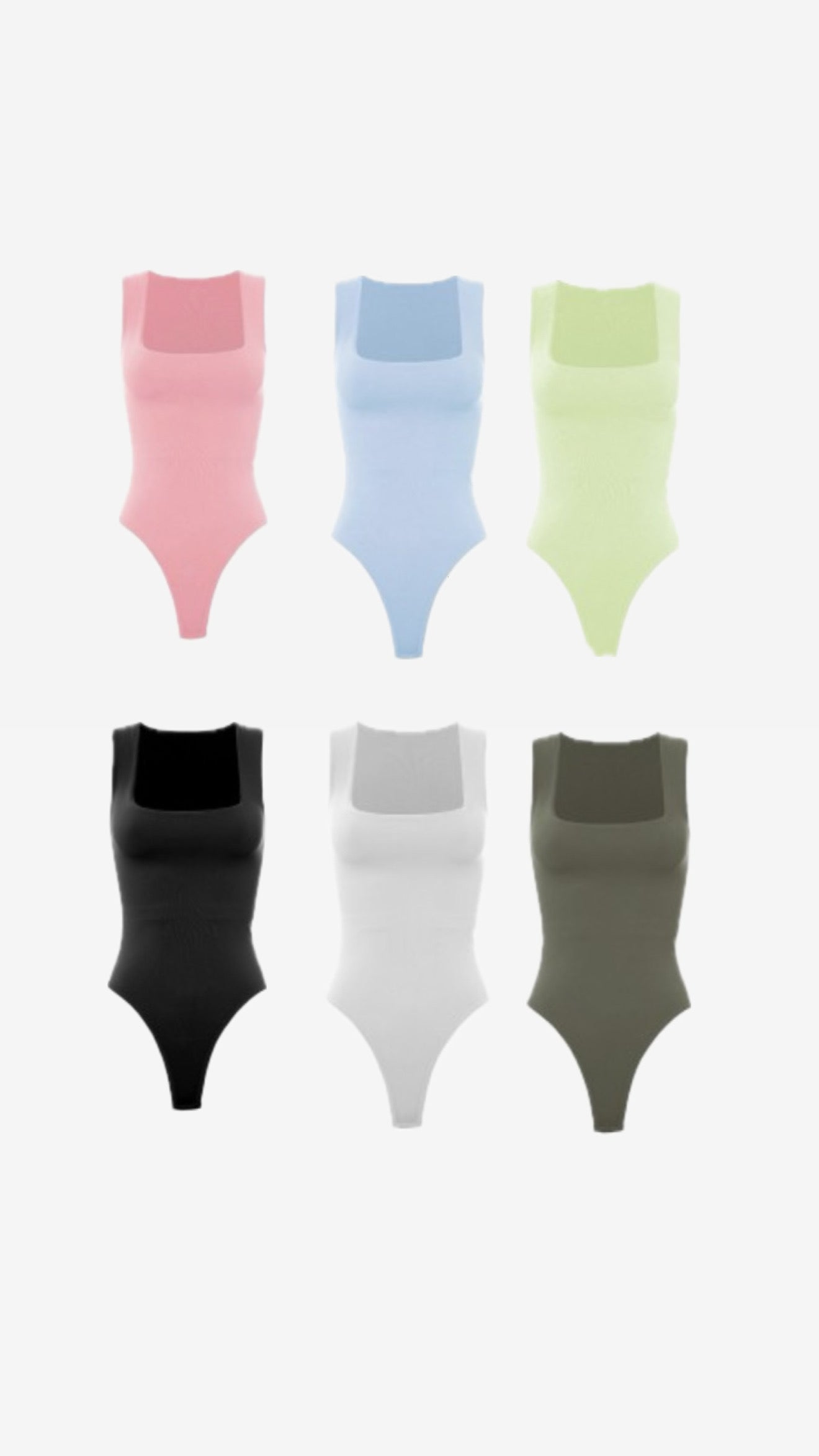Square One Size Bodysuits