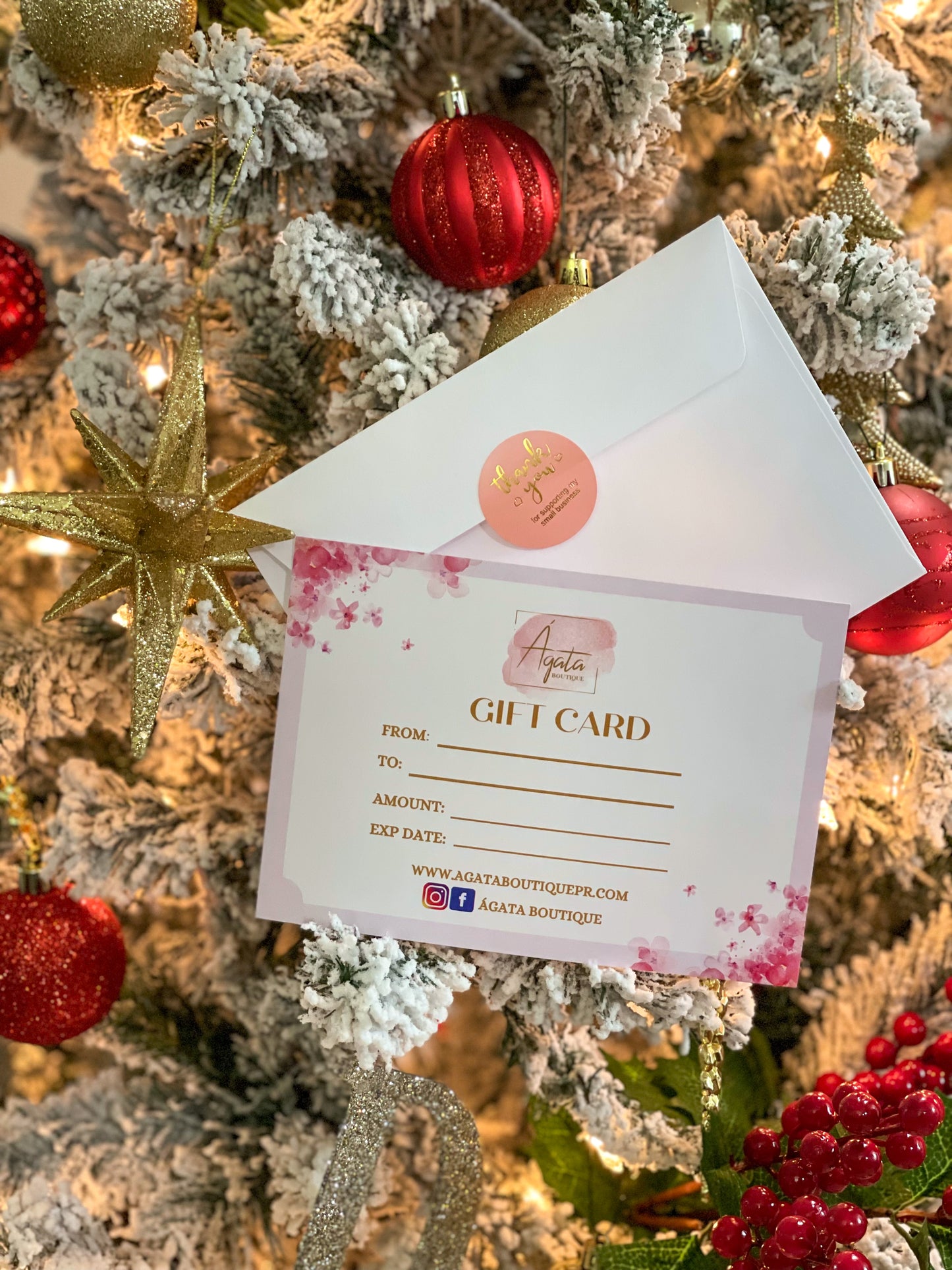 Gift card/ certificado de regalo