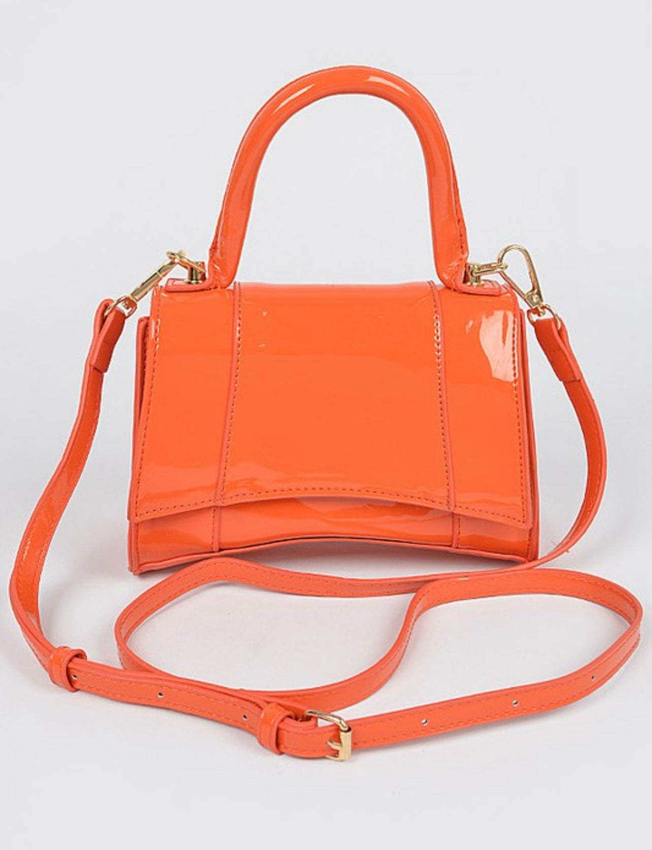 "Aura" Orange & Lilac Bag