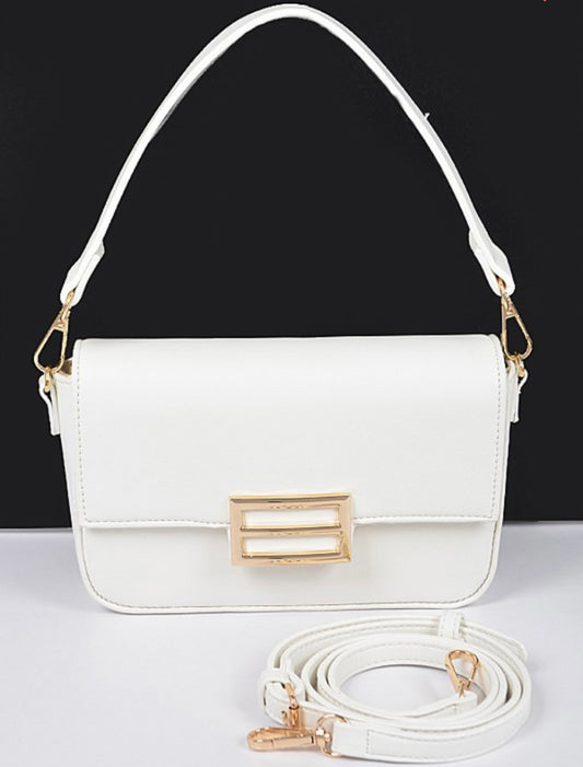 "Dayanara" White Bag